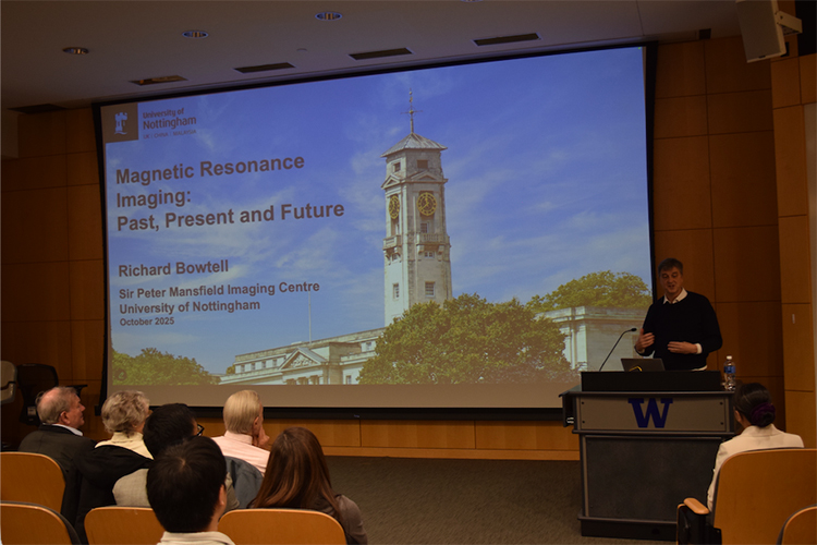 Richard Bowtell speaking at Special Lecture